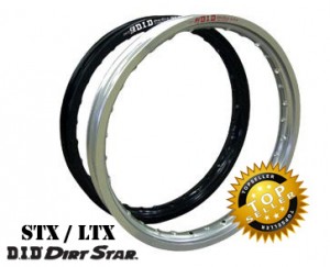 DID Dirtstar STX RIMS Rear (Choose size for price)